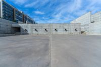 Urban Design in Zaragoza, Spain: Concrete Walls Create Open Space