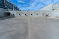 Urban Design in Zaragoza, Spain: Concrete Walls Create Open Space