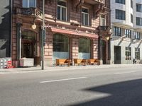 Urban Downtown in Berlin: A Mix of Buildings and Houses