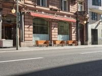 Urban Downtown in Berlin: A Mix of Buildings and Houses