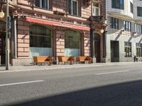 Urban Downtown in Berlin: A Mix of Buildings and Houses