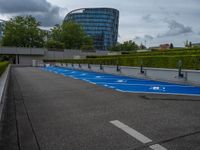 Urban Electric Charging Stations in the Cityscape