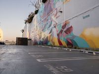 Urban Graffiti in Los Angeles, California