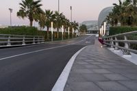 Urban Highways at Dawn in Abu Dhabi, UAE