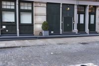 New York City Architecture - Urban Home with Tree-Lined Street