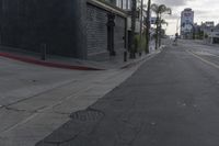Urban Infrastructure: Asphalt Roads in Los Angeles