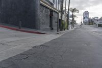 Urban Infrastructure: Asphalt Roads in Los Angeles
