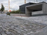 Urban Landscape of Berlin Architecture on Road 001