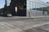 Urban Landscape: Brick Wall in Low Light