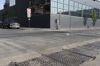 Urban Landscape: Brick Wall in Low Light