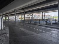 Urban Landscape: Bridge and Underpass in Berlin