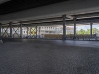 Urban Landscape: Bridge and Underpass in Berlin