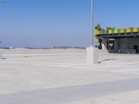 Urban Landscape in California City: Parking and Architecture