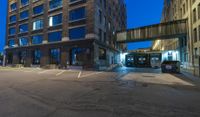 Urban Landscape of Chicago: Night View