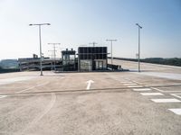 Urban Landscape with Clear Sky in Holland, Netherlands