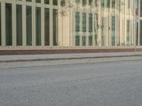 Urban Landscape in Germany: Glass Wall Facade
