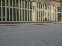Urban Landscape in Germany: Glass Wall Facade