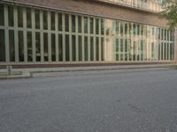 Urban Landscape in Germany: Glass Wall Facade
