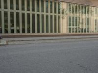Urban Landscape in Germany: Glass Wall Facade
