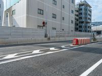 Urban Landscape of Tokyo, Japan: A Highway with Armco Barriers