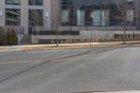 Urban Landscape of Toronto with Building Fences