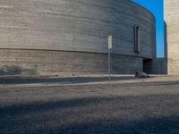 Urban Landscape of Utah: Concrete Walls and Skyscape