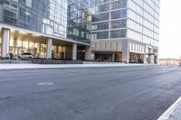 this is an outdoor view of a street, and is clear and it's empty