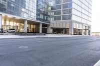 this is an outdoor view of a street, and is clear and it's empty