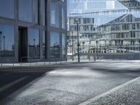 Urban Living: Glass Facade in Berlin City