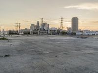 Urban Metropolis: Los Angeles City in the Morning Dawn