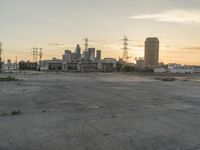 Urban Metropolis: Los Angeles City in the Morning Dawn
