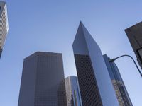 Urban Metropolis: Clear Sky and Skyscrapers