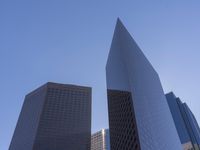 Urban Metropolis: Clear Sky and Skyscrapers