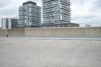 Urban Metropolitan Area Park: City Concrete Architecture