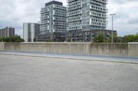 Urban Metropolitan Area Park: City Concrete Architecture