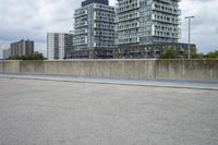 Urban Metropolitan Area Park: City Concrete Architecture