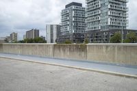 Urban Metropolitan Area Park: City Concrete Architecture