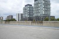 Urban Metropolitan Area Park: City Concrete Architecture