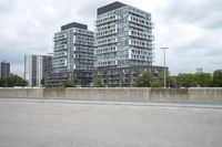 Urban Metropolitan Area Park: City Concrete Architecture