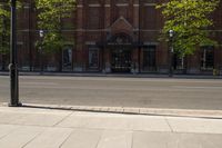 Exploring an Urban Neighborhood with Brick Walls