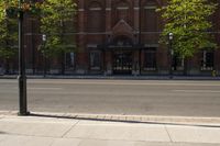 Exploring an Urban Neighborhood with Brick Walls