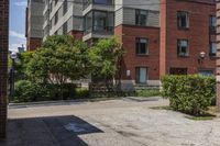 Urban Neighbourhood in Toronto: Classic Brick Houses