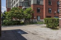 Urban Neighbourhood in Toronto: Classic Brick Houses