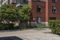 Urban Neighbourhood in Toronto: Classic Brick Houses