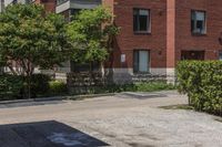 Urban Neighbourhood in Toronto: Classic Brick Houses