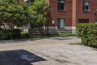 Urban Neighbourhood in Toronto: Classic Brick Houses