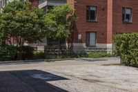 Urban Neighbourhood in Toronto: Classic Brick Houses