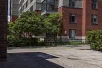 Urban Neighbourhood in Toronto: Classic Brick Houses