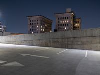 Urban Night in Salt Lake City, Utah