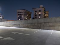 Urban Night in Salt Lake City, Utah